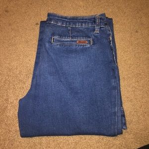 Wrangler wide leg trousers